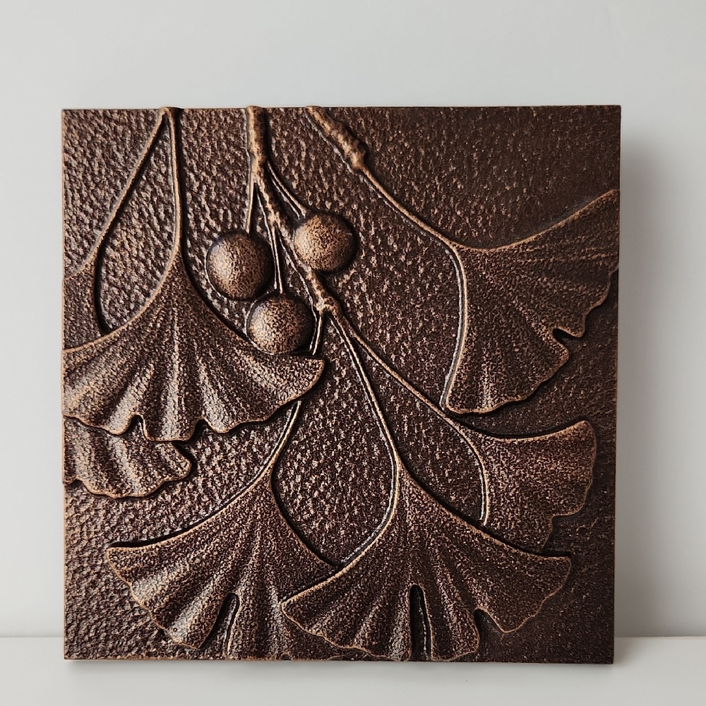 Bronze Botanical Wall Art